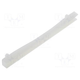 10 pcs x ESSENTRA - RCG-1 - PCB guide, polyamide, natural, A: 76.2mm, UL94V-2, B: 63.5mm