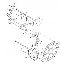 John Deere Z31550 combine bushing