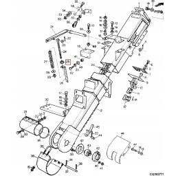 John Deere Z31550 combine bushing