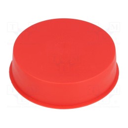 10 pcs x SUNDPLAST - 15210 -AS - Plugs, Body: red, Out.diam: 103.4mm, H: 28mm, Mat: LDPE, push-in