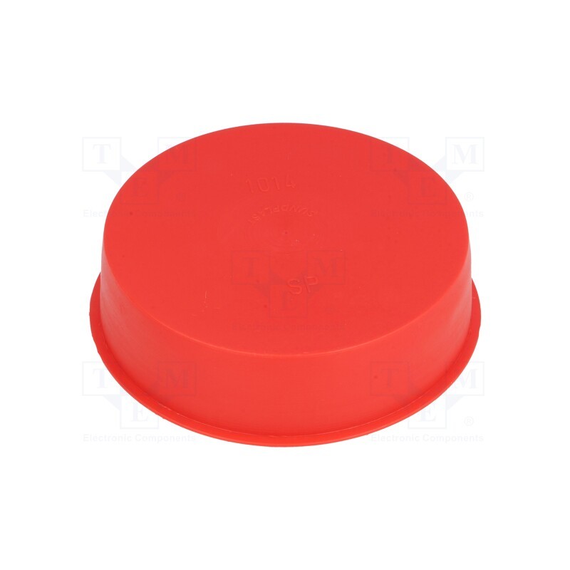 10 pcs x SUNDPLAST - 15210 -AS - Plugs, Body: red, Out.diam: 103.4mm, H: 28mm, Mat: LDPE, push-in