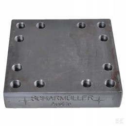 00645130 mounting plate 160x160 m20