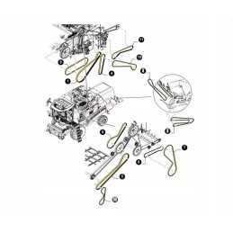 Transmission belt new holland tc 84192753 cnh