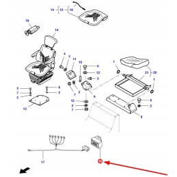 La323189600 operator seat relay