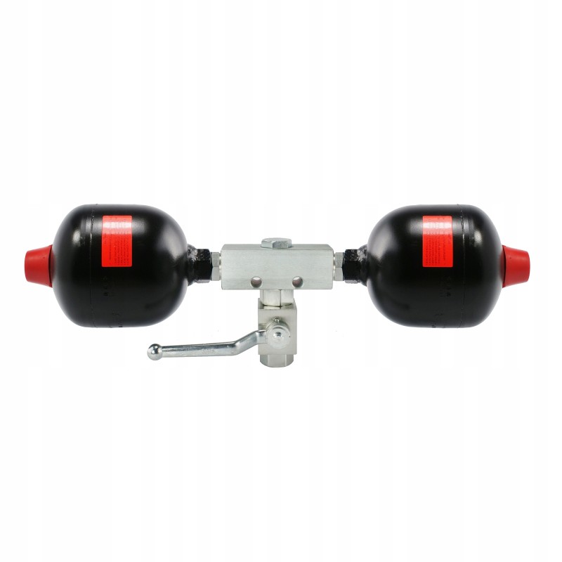 Hydroaccumulator 2x1 4l hydrolider ball valve