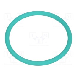 10 pcs x HUMMEL - 1.321.2100.21 -AS - O-ring gasket, FPM, Thk: 2mm, Øint: 26mm, PG21, green, -40÷200°C