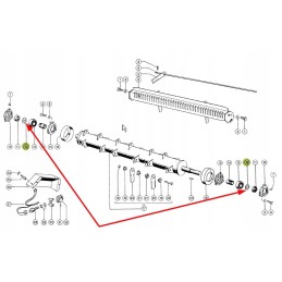 500893 0 washer with nose 45