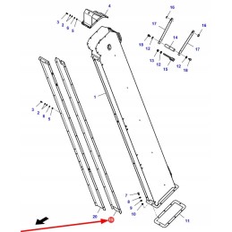 La321855450 sheet metal cover for the bowl feeder