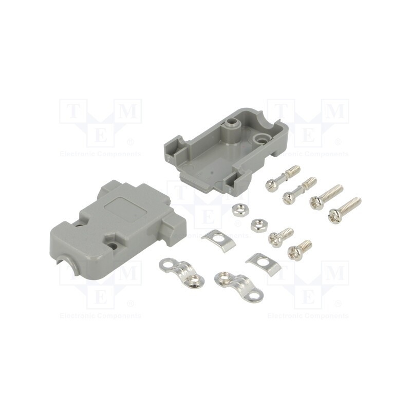 1 pcs x ENCITECH - 2360-0102-11 - Enclosure: for D-Sub connectors, D-Sub 9pin,D-Sub HD 15pin