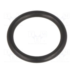 10 pcs x HUMMEL - 1.321.2900.17 - O-ring gasket, NBR rubber, Thk: 2mm, Øint: 33mm, PG29, black