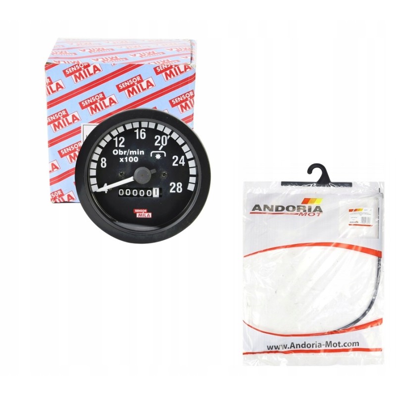 Tachometer counter, engine hours cable, Ursus C330