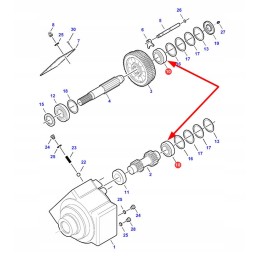 71392894 1 row tapered roller bearing