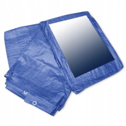 Blue reinforced tarpaulin 2 x 3 m