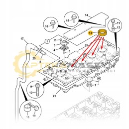 Injection seat sealant jcb js115 js130 jz140