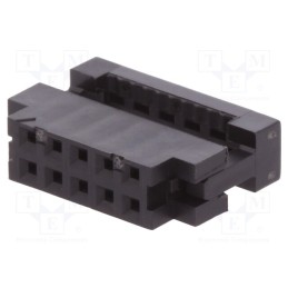 1 pcs x Amphenol Communications Solutions - 89361-110LF - Plug, IDC, female, PIN: 10, without strain relief, IDC, 1mm, Minitek