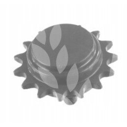 Claas tensioning sprocket set with 15 673329