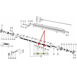 281400n rotary shredder knife 50 x 173 x 3