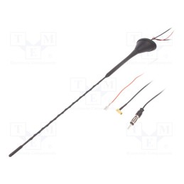 1 set x 4CARMEDIA - Spacer ring, MDF, 165mm, Subaru, impregnated,varnished, 2pcs.