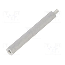10 pcs x DREMEC - 235X50 - Screwed spacer sleeve, 50mm, Int.thread: M3, Ext.thread: M3