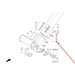 25033320 warning reflector