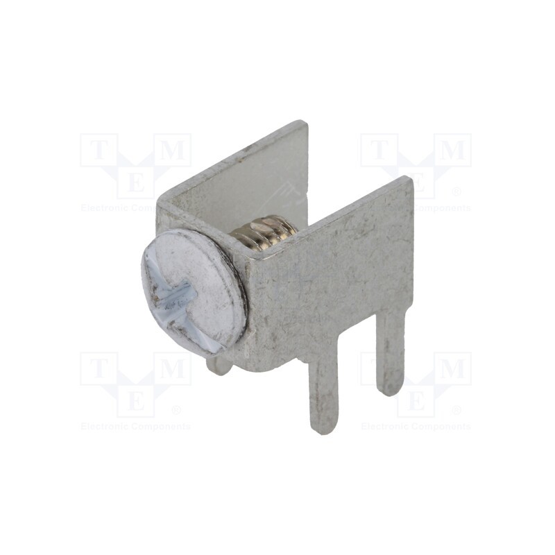 1 pcs x KEYSTONE - 01/04/7766 - Terminal: screw terminal, THT,screw terminal, white, 7.5x5mm