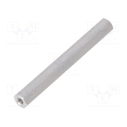10 pcs x DREMEC - 132X45 - Screwed spacer sleeve, 45mm, Int.thread: M2,5, hexagonal