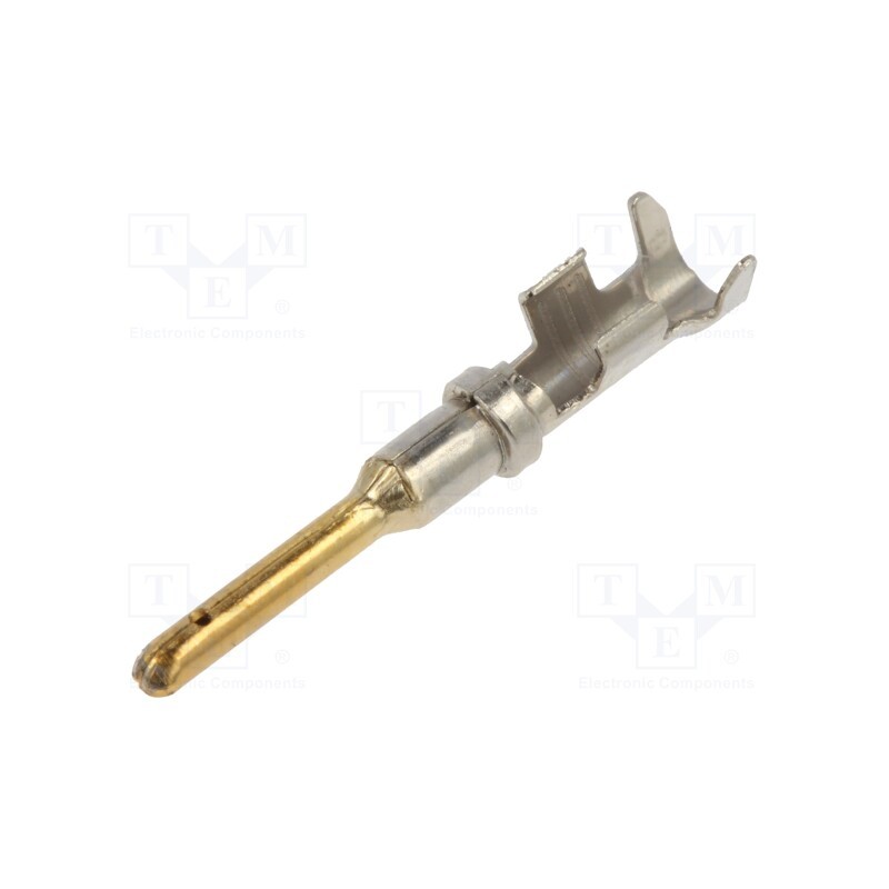 1 pcs x BULGIN - SA1008 - Contact, male, 16, gold-plated, 18AWG÷14AWG, PX0, cut from reel