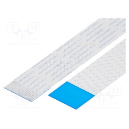 1 pcs x Global Connector Technology (GCT) - 10-16-D-0050-C-4-08-4-T - FFC cable, Cores: 16, Cable ph: 1mm, L: 50mm, 60V, Plating