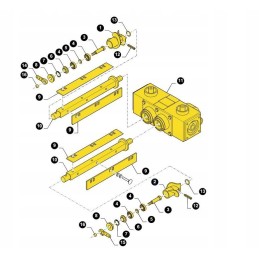 Left screw feeder for corn New Holland