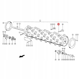 Screw M10 Claas 216401 0 units