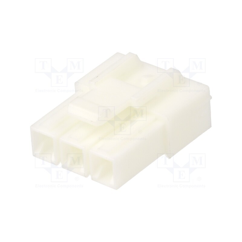 1 pcs x JST - VLP-03V - Plug, wire-wire/PCB, female, PIN: 3, w/o contacts, for cable, 6.2mm