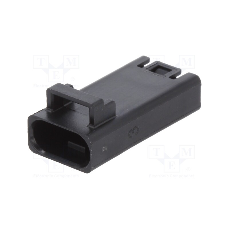 1 pcs x Amphenol Communications Solutions - FLHP3100 - Plug, Connector: wire-wire, FLH, PIN: 3, male, Type: w/o contacts