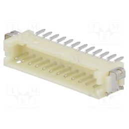 1 pcs x HIROSE - DF13A-12P-1.25H(75) - Socket, wire-board, male, DF13, 1.25mm, PIN: 12, SMT, on PCBs, tinned