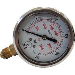 Pressure measurement kit in the hydraulic system