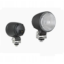 Halogen fog lamp with amp connector