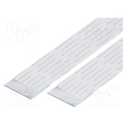 1 pcs x Global Connector Technology (GCT) - 10-16-A-0152-C-4-08-4-T - FFC cable, Cores: 16, Cable ph: 1mm, contacts on the same 