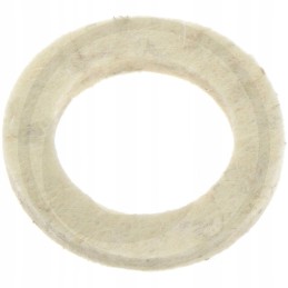 Felt seal for straw walker shafts