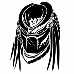 Sticker predator alien alien alien ufo 20 cm