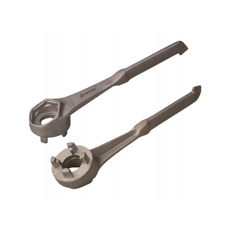 A key for unscrewing dangerous barrels