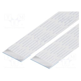 1 pcs x Global Connector Technology (GCT) - 10-22-A-0101-C-4-08-4-T - FFC cable, Cores: 22, Cable ph: 1mm, contacts on the same 