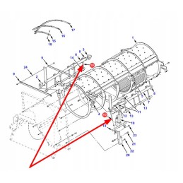 71408791 concave hanger frame