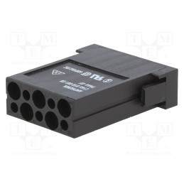 1 pcs x AMPHENOL - C146B10001E8 - Connector: HDC, module, female, C146,heavy|mate M, PIN: 10, 400V