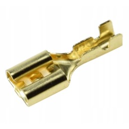 Female connector sleeve 100 pcs f 6 3 2 5