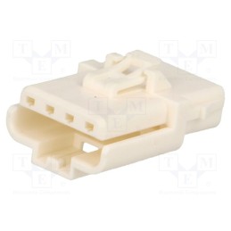 1 pcs x MOLEX - 150201-0004 - Plug, wire-wire, hermaphrodite, Ditto, 3mm, PIN: 4, for cable, 4.6A