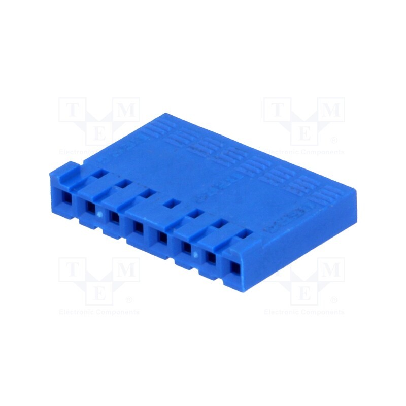 1 pcs x Amphenol Communications Solutions - 65240-008LF - Plug, wire-board, female, PIN: 8, w/o contacts, 2.54mm, for cable