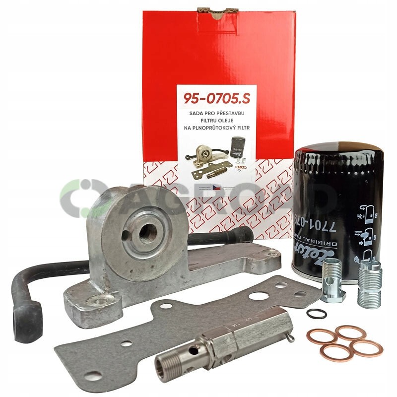 Oil filter base set Zetor 5211 3 cyl