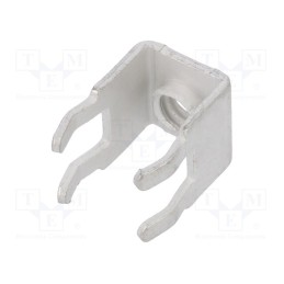 1 pcs x KEYSTONE - 7691 - Terminal: screw terminal, THT,screw terminal, silver, 7x5mm