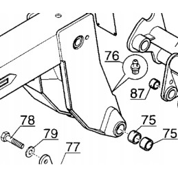 Original Manitou 208312 bushing