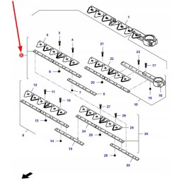 La323242400 scythe segment
