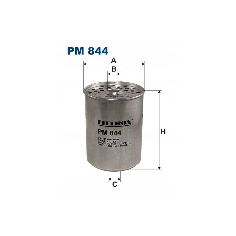 PM844 fuel filter